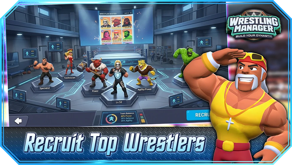 Recruit Top Wrestlers