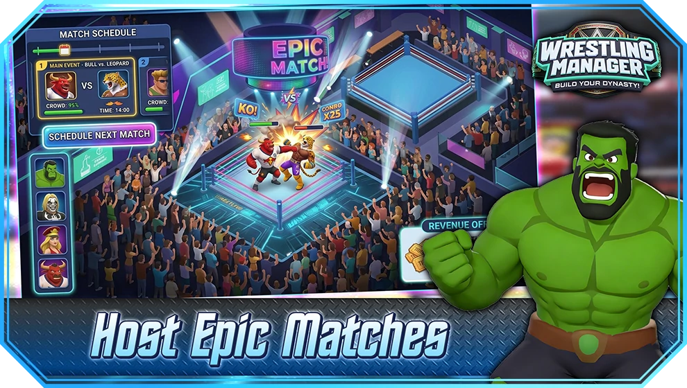 Host Epic Matches